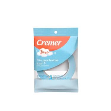 Imagem de Cremer Fita Fralda Azul 19 Mm X 20 M (Embalagem Pode Variar)