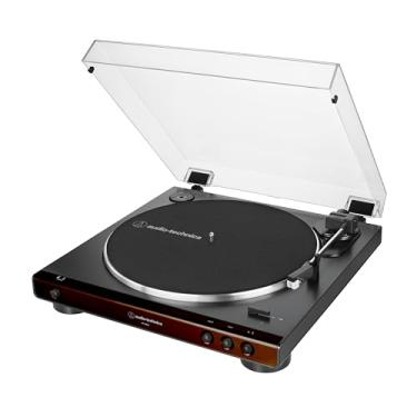 Imagem de Toca-Discos Vinil Audio-Technica Automático AT-LP60X-BW, Marrom, Bivolt 120/240V