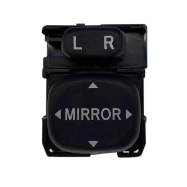 Imagem de IKUESM compatível com Toyota Corolla Camry 4Runner RAV4 Power View Mirror Ajustar botão de interruptor 84870-34010 84870-02040 Acessórios para carro 84872-52030