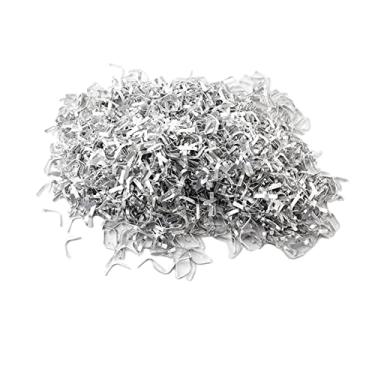 Imagem de Luzhengyang 10.000 peças de clipes de embalagem de meias de liga de alumínio - Prendedores gerais para organização organizada de meias - Ferramentas de embalagem de meias para fábrica de roupas - -