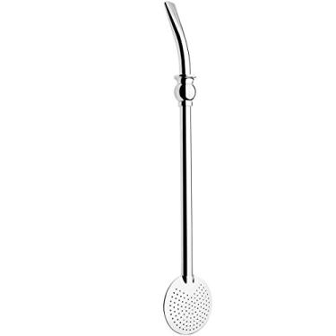 Imagem de Bomba De Chimarrão Ferro Bomba Para Mate Inteira Anel Cuia