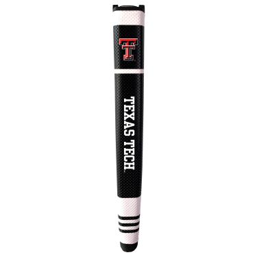 Imagem de Team Golf Pega para taco de golfe NCAA Texas Tech Red Raiders com marcador de bola de gel removível, aderência larga durável e fácil de controlar