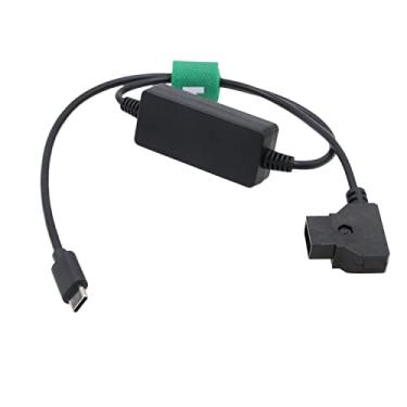 Imagem de HangTon Cabo de alimentação D-tap para USB tipo C 5V 2A para Blackmagic Micro HDMI Converter dispositivos de som MixPreII Cine Eye transmissor sem fio 60 cm