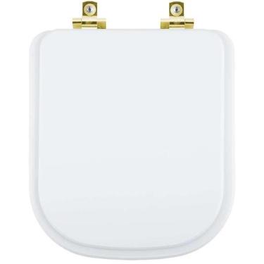 Imagem de Assento Sanitário Soft Close Gap Branco Para Vaso Roca Com Fe