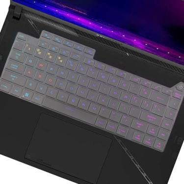 Imagem de Capa de teclado para laptop gamer ASUS ROG Strix G16 16 polegadas 2024 2023, ROG Strix G16 G614 G614JV G614JIR G614JVR G614JI-AS94, ROG Strix Scar 16 G634 G634JYR G634JYR G633 4JZR G 634JY G634JZ-TPU