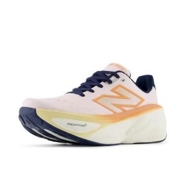 Imagem de New Balance Tênis de corrida feminino Fresh Foam X More V5, Granito rosa/cobre/cálcio, 10 Wide