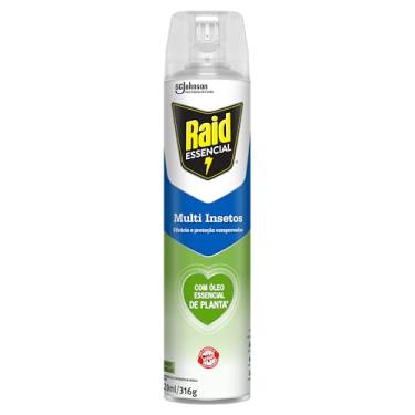 Imagem de Raid Essencial Inseticida Aerossol Multi Insetos Frasco 420ml Spray