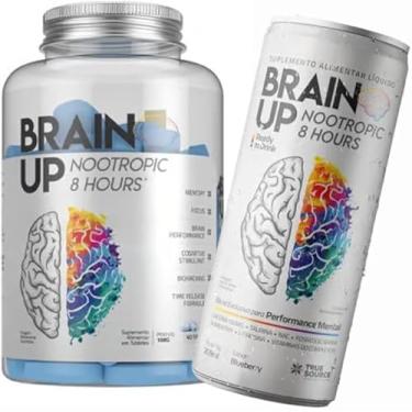 Imagem de Combo Brain UP Nootripic 60 Tabs + Ready to Drink Blueberry True Source 269ml