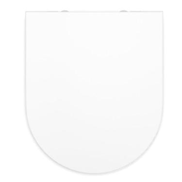 Imagem de Kit 2 Assentos Sanitário com Queda Amortecida Debba Round Roca Branco Brilhante