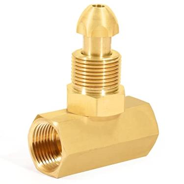 Imagem de Novo adaptador Y de gás inerte T-92 conecta 2 reguladores a 1 garrafa Tig Welding, argônio/hélio/nitrogênio, CGA 580