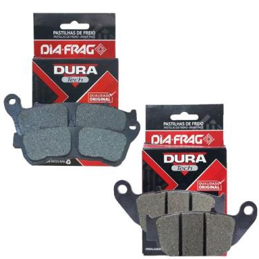 Imagem de Kit Pastilhas de Freio Honda Cb 250f Twister Combi Brake 2019-2024 Dia