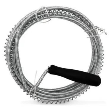 Imagem de Desentupidor Tubulação Manual Flexível Aço Cano Ralo 3M - Clink, CK415