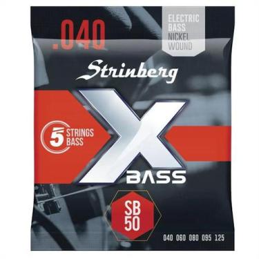 Imagem de Encordoamento para Contrabaixo Strinberg 5 Cordas SB50