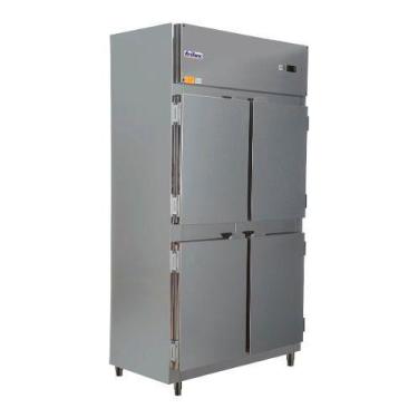 Imagem de Geladeira Comercial 4p Inox 430 700 L Frilux Rf064e, 220V