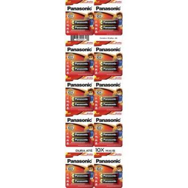 Imagem de Pilha AA Alcalina LR6-2BT480 Panasonic - BLI / 20