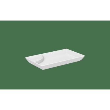 Imagem de Prato Para Sushi Coza Uno 19,3 x 11,2 x 21,5 cm Branco