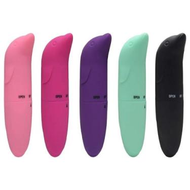 Imagem de Vibrador Golfinho Toque Aveludado Vipmix, Pink