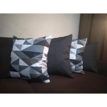 Imagem de Kit 4 Capas Almofadas Lindas Decorativas Sala Sofá C/ Ziper Não Acompa