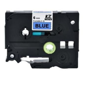 Imagem de Fita Flexível Compatível Brother Tz Tze-Fx511 Azul 6Mm - Geral