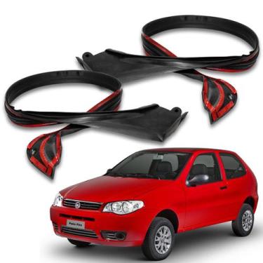 Imagem de Par pingadeira flexível auto colante palio 2 portas 96/11 - Top Mix