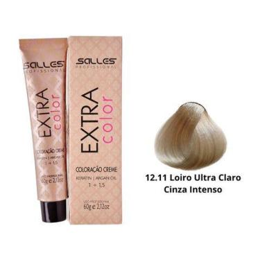 Imagem de Coloração Tintura Extra Color Salles Profissional 60g, 12.11
