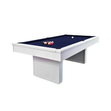Imagem de Mesa de Sinuca/Bilhar - 2,53x1,40 - Nelson Bilhares, Azul marinho