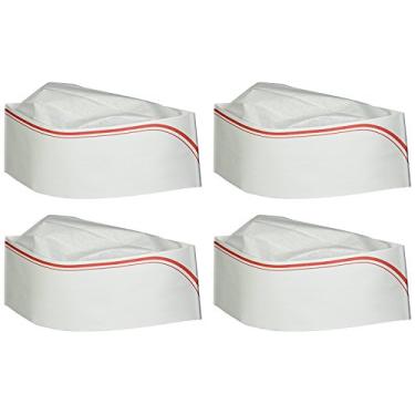 Imagem de Beistle 4 peças retrô Jantar Papelão Soda Jerk Hats tema dos anos 50 Rock and Roll acessórios para festa dos anos 50