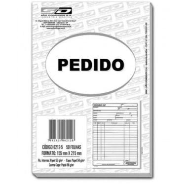 Imagem de Bloco De Pedido 1 Via 50 Folhas Sao Domingos - São Domingos