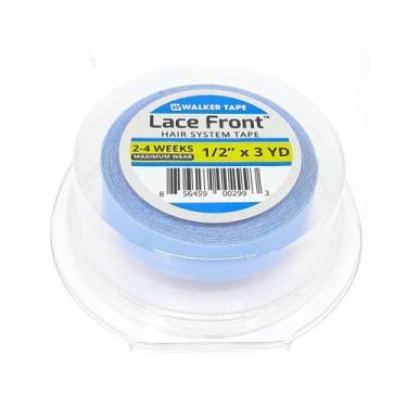 Imagem de Fita Adesiva Azul de Colocação Aplique Peruca Mega Hair 3 Metros - Wal