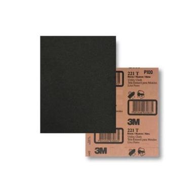 Imagem de Folha Lixa Ferro 3m 221T 225x275mm Grão P100