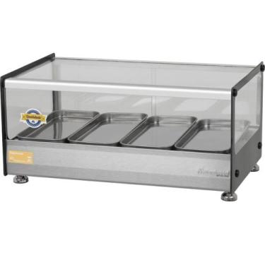 Imagem de Estufa Ônix Vitrine Para Salgados 4 Bandejas Marchesoni, 110V