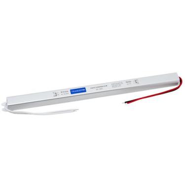 Imagem de Fonte Driver Slim Mini 12v 60w 5a Bivolt Fita Led Cftv  - Tradestar