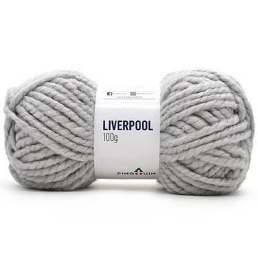 Imagem de Fio Liverpool Pingouin 100g, 1861 CHUVA DE PRATA