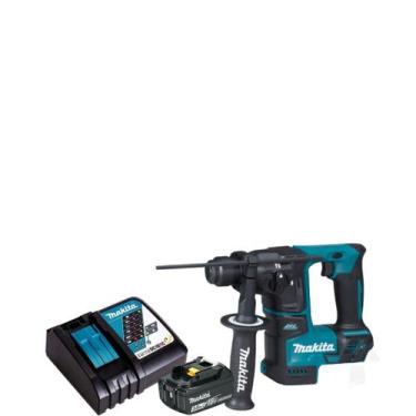 Imagem de Martelete A Bateria 18v Sds Plus Makita Dhr171 Carregador Rápido