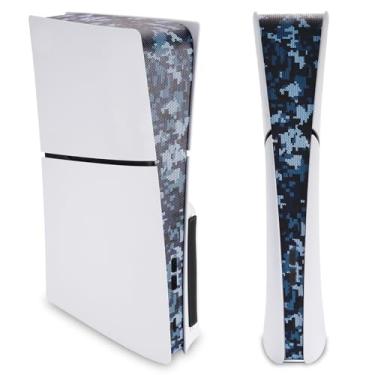 Imagem de PlayVital Conjunto de rede de cobertura contra poeira e plugue de silicone para console PS5 Slim - Kit de filtro antipoeira 12 em 1 acessórios para PS5 Slim Disc e versão digital, evita poeira e pelos