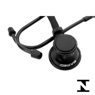 Imagem de Estetoscópio Black Total Rappaport P.A. Med 2 Anos Garantia - Bic - Be