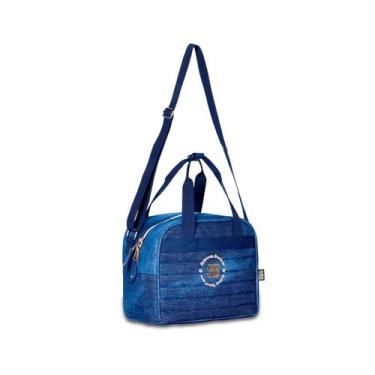 Imagem de Lancheira Escolar Juvenil Rebecca Bonbon Jeans Azul - Clio - Clio Styl