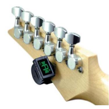 Imagem de Afinador clip on joyo para instrumentos de corda JT-306