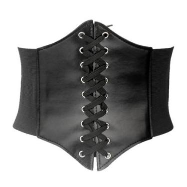 Imagem de Corselet Cinto Corpete Espartilho Elástico Envio Imediato - Prime Ling