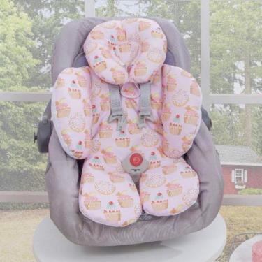 Imagem de Apoio de Corpo para Carrinho e Bebê Conforto Estampada - Miguel Baby, 