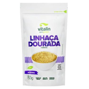 Imagem de Farinha de linhaça dourada sem glúten VITALIN 150g