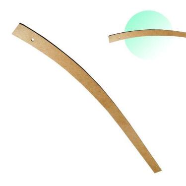 Imagem de Régua Curva De Alafaiate Modelagem 1123 Mdf Costura 60x5cm - Levolpe