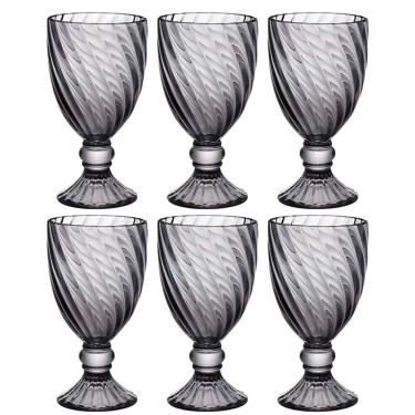 Imagem de Conjunto de 6 Taças Elysée para Água e Vinho 325ml TCVN021 - Hauskraft