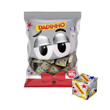 Imagem de Bala Dadinho Tradicional Amendoim - 90g