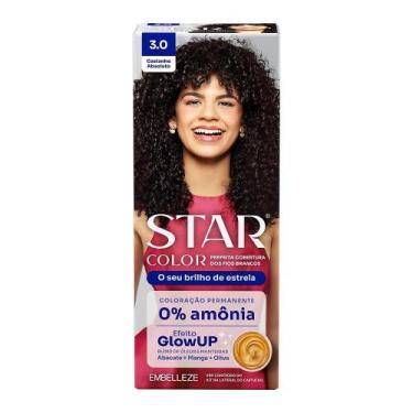 Imagem de Tintura Starcolor Kit Prático 3.0 Castanho Absolut sem Amônia
