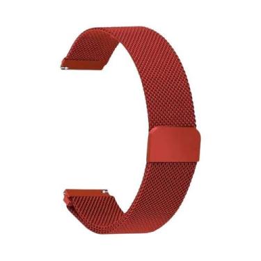 Imagem de Pulseira Milanesa de 20mm e 22mm para Amazfit GTS 2/2e/3/4, GTS 2 Mini