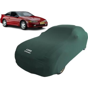 Imagem de Capa Automotiva Carro Antigo Mitsubishi Eclipse GS 1993 - Mz, Verde
