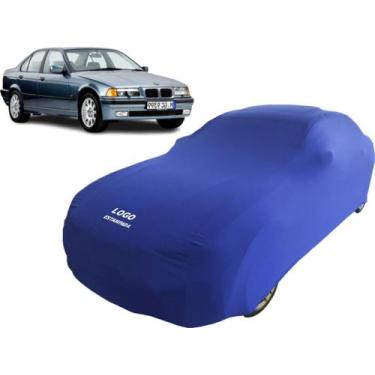 Imagem de Capa Automotiva Proteger Pintura Carro  Sedan Bmw 325i - Mz, Azul