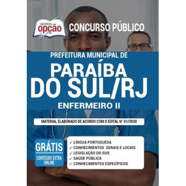 Imagem de Apostila Prefeitura de Paraíba do Sul - RJ - Enfermeiro II