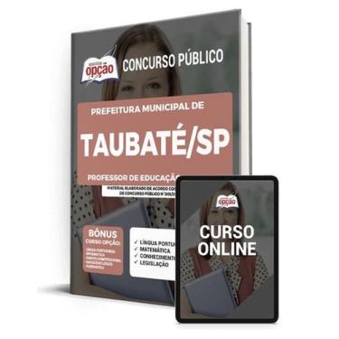 Imagem de Apostila Prefeitura de Taubaté - SP - Professor de Educação Infantil